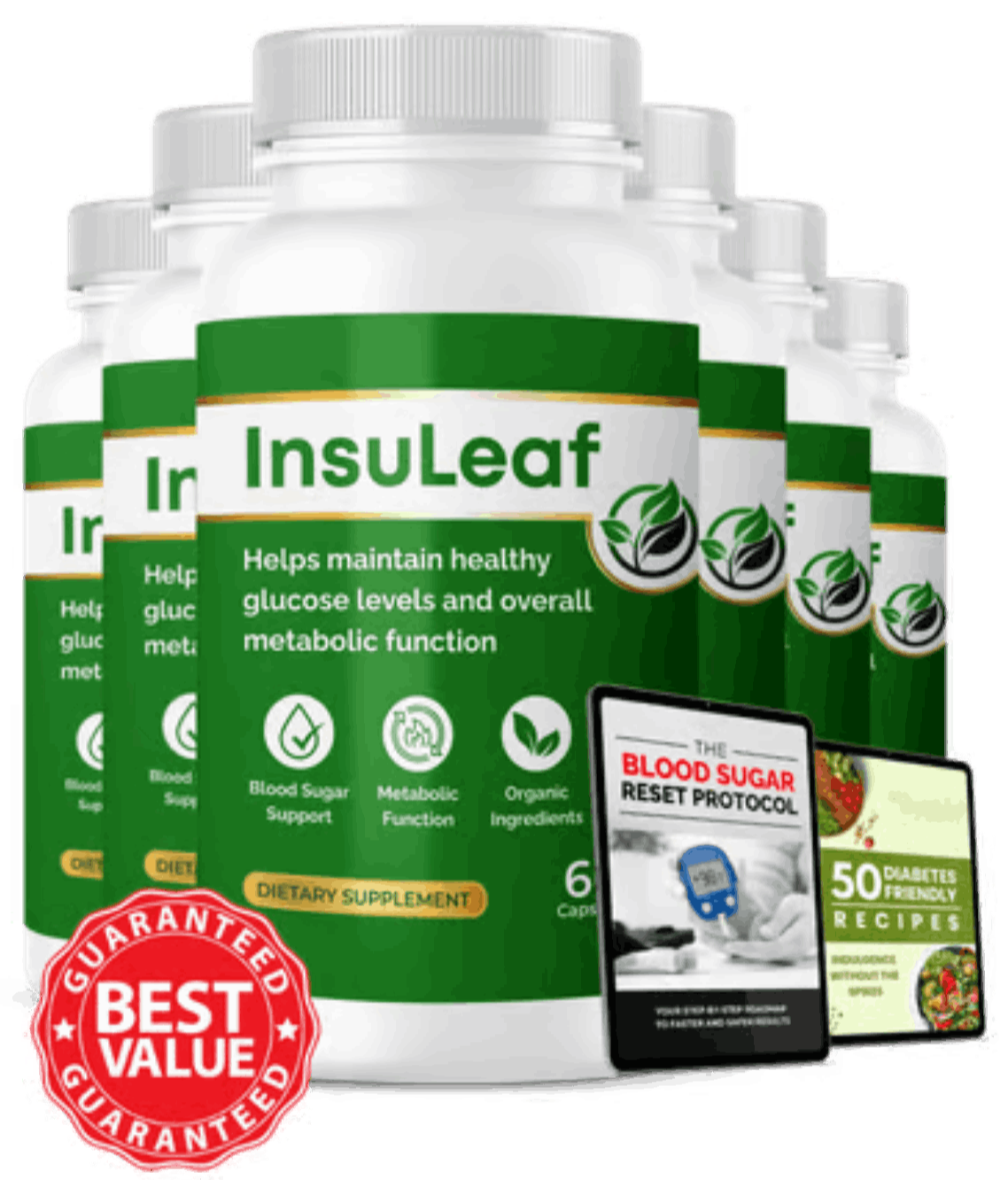 InsuLeaf six bottles